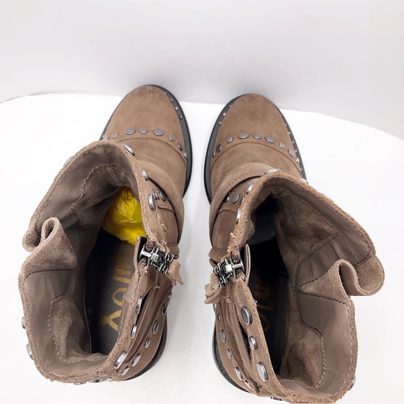 🆕{Sam Edelman} Drea Studded Motorcycle Boots - Picture 13 of 16